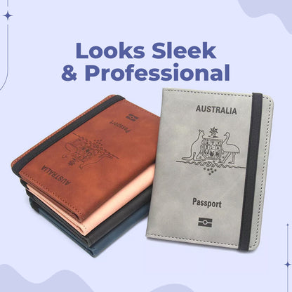 Travel Leather Passport Holder Wallet