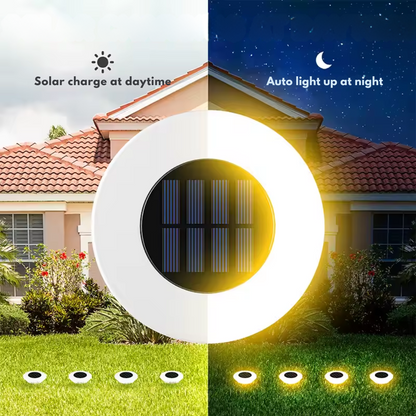 Waterproof Solar Powered Garden Lamp