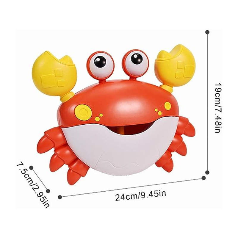 Colorful Splash Crab Figurine