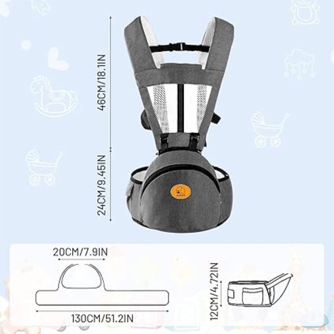 Comfortable Baby Backpack Carrier for Infants and Toddlers