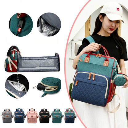 Practical Baby Diaper Bag Backpack with Changing Pad - Befez