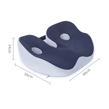 Comfortable Memory Foam Seat Cushion for Back Pain Relief