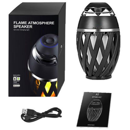 Rechargeable LED Candle Lamp Bluetooth Speaker