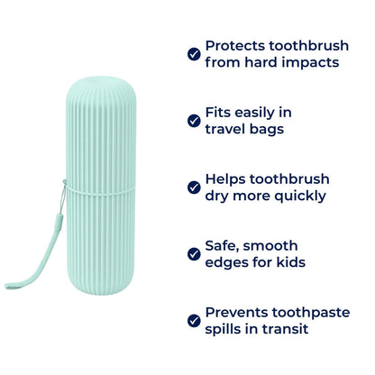 Portable Travel Toothbrush Kit