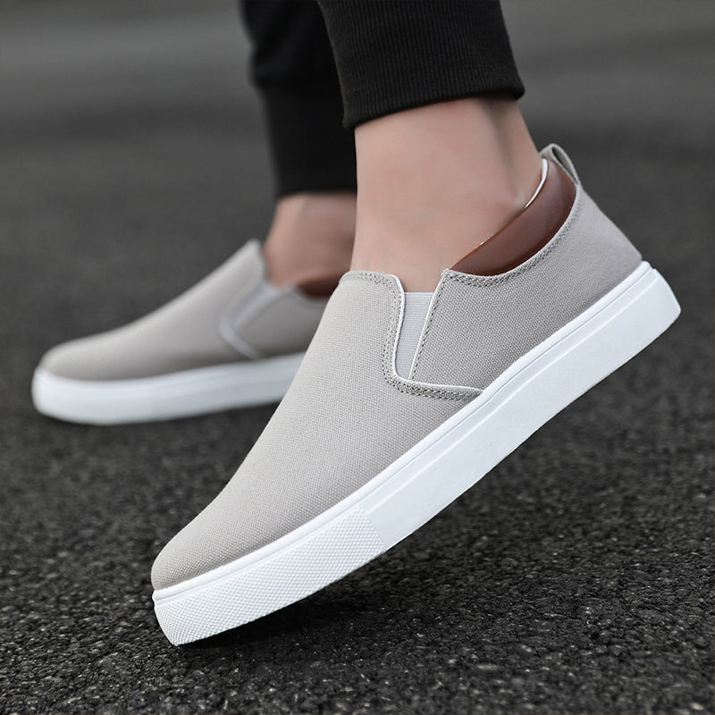 Casual Canvas Mens Slip On Shoes