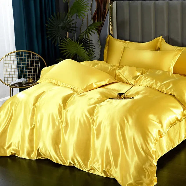 Soft Silk Bedding Set