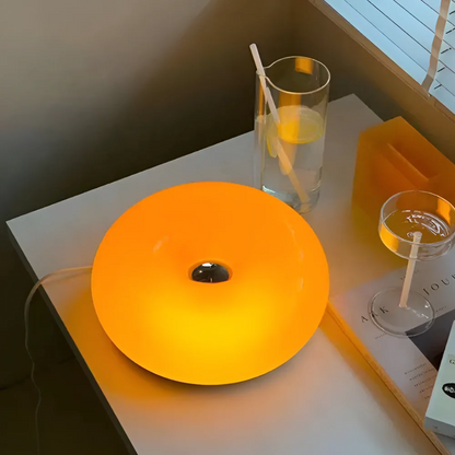 Sleek Glass Mounted Light Lamp
