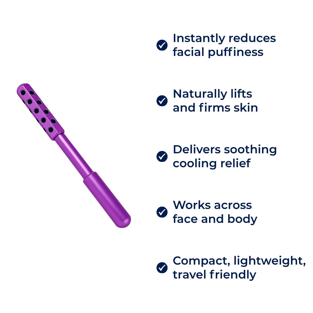 Cooling Facial Roller for Glowing Skin