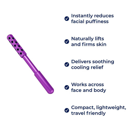 Cooling Facial Roller for Glowing Skin