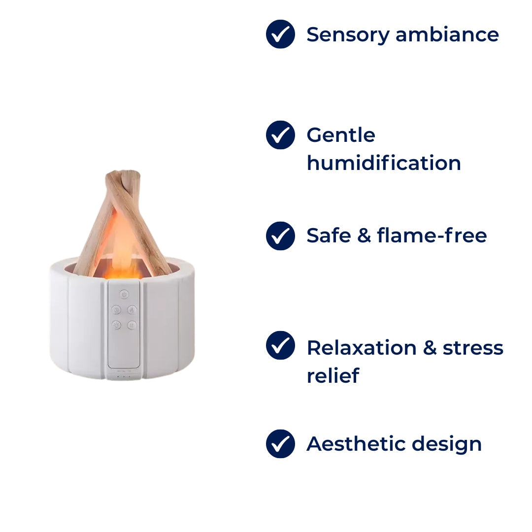 Soothing Cool Mist Humidifier with Night Light and Aromatherapy