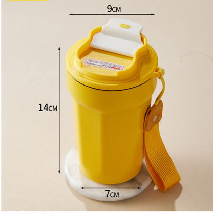 Insulated Stainless Steel Smart Coffee Mug 450ml