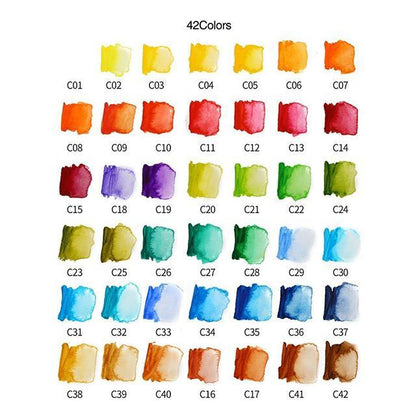 Compact Travel Watercolor Paint Sets