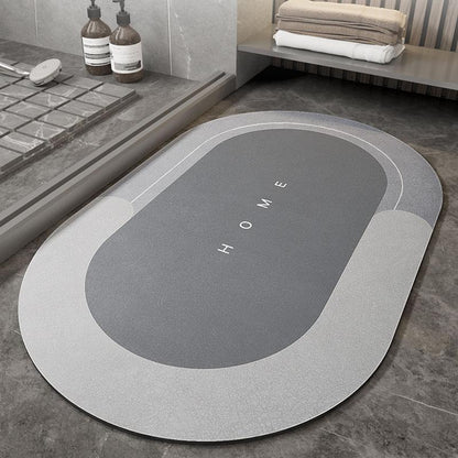 Ultra Absorbent Bathroom Floor Mat, Soft and Fast Drying