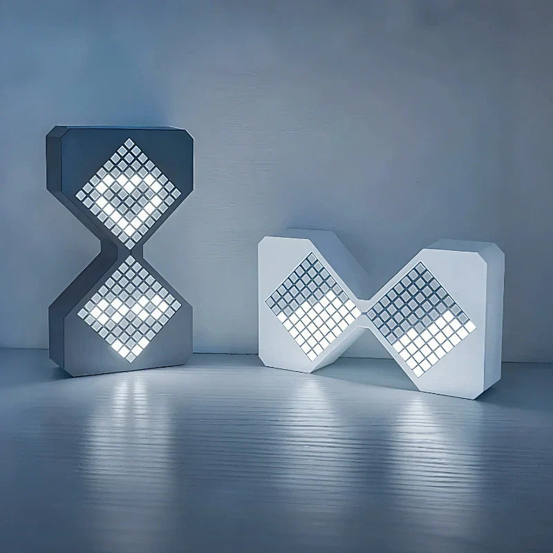 Unique Digital Hourglass Lamp