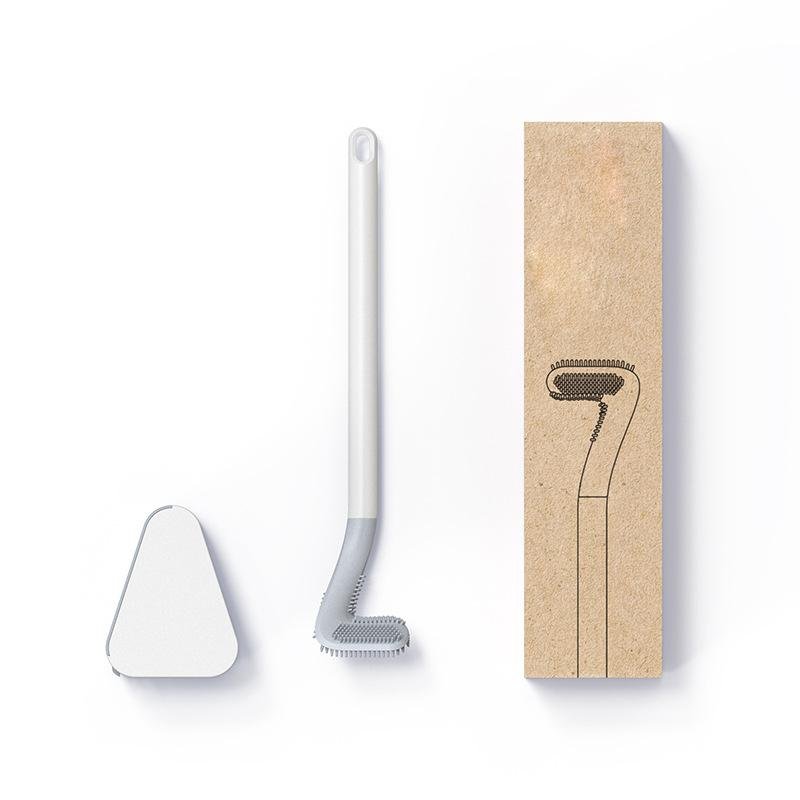 Quick Clean Silicone Toilet Brush