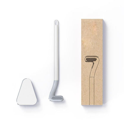 Quick Clean Silicone Toilet Brush