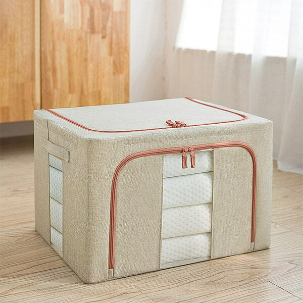 Collapsible Fabric Storage Cube Box