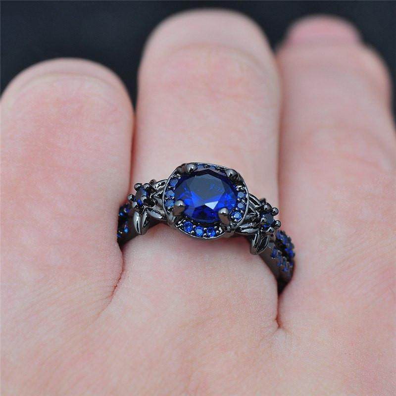 Timeless Black Gemstone Ring