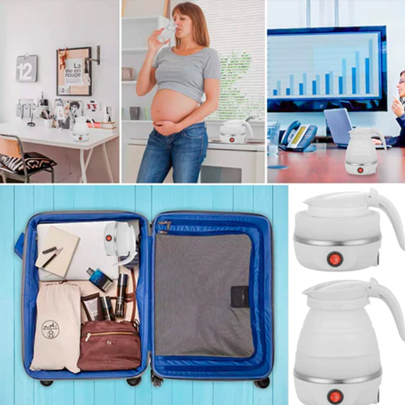 Compact Travel Folding Electric Kettle