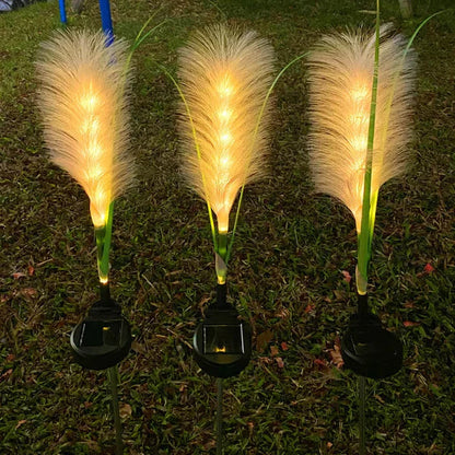 Natural Rattan Outdoor Garden Lamp
