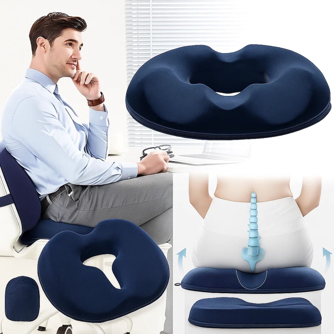 Comfortable Donut Pillow Cushion for Back Pain Relief