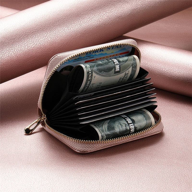 Smart RFID Leather Card Wallet