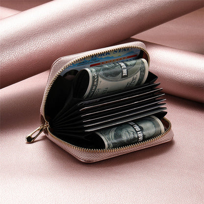 Smart RFID Leather Card Wallet