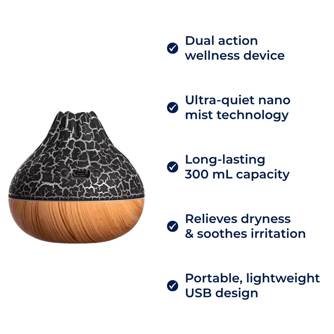 Soothing Cool Mist Humidifier for Better Sleep