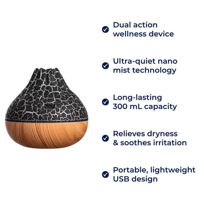 Soothing Cool Mist Humidifier for Better Sleep