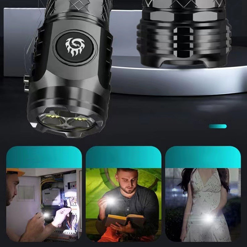 Compact Flashlight with Fun Cartoon Design