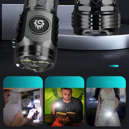 Compact Flashlight with Fun Cartoon Design