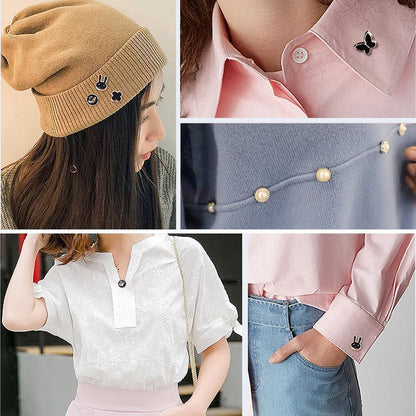 Secure Pin Brooch Set of 10