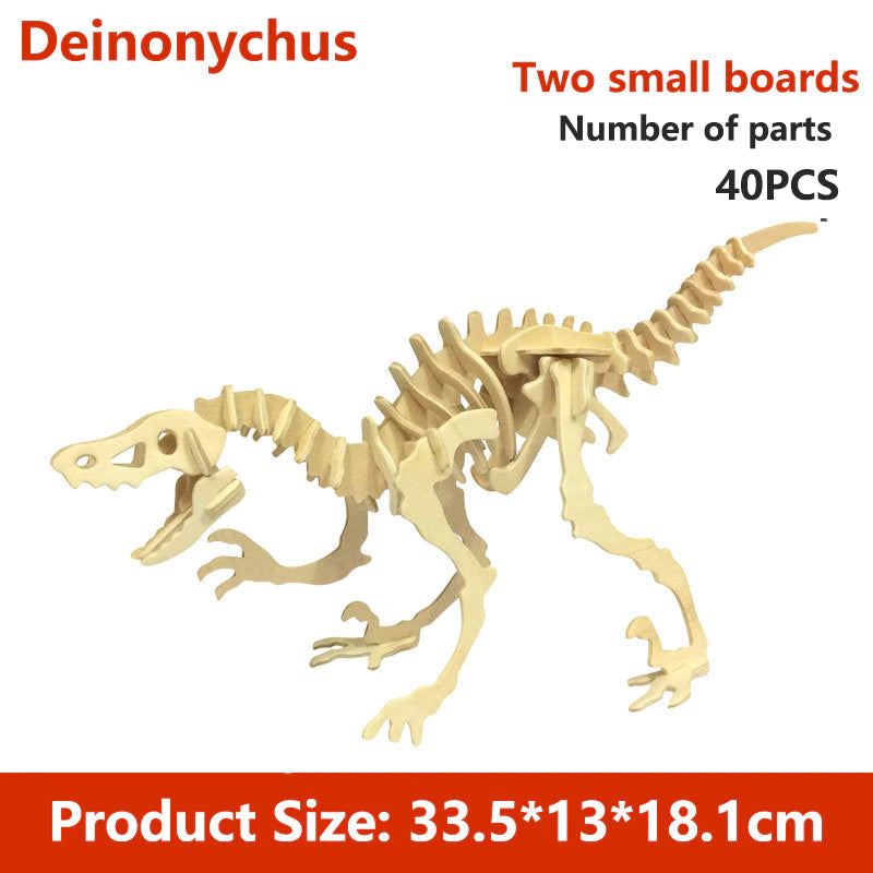 Fun 3D Dinosaur Puzzle Toy - Befez