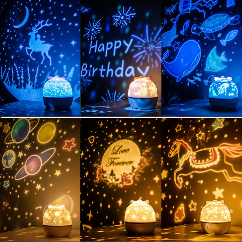 Colorful Galaxy Night Light Projector