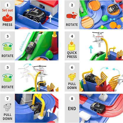 Fun Rescue Vehicle Playset for Kids