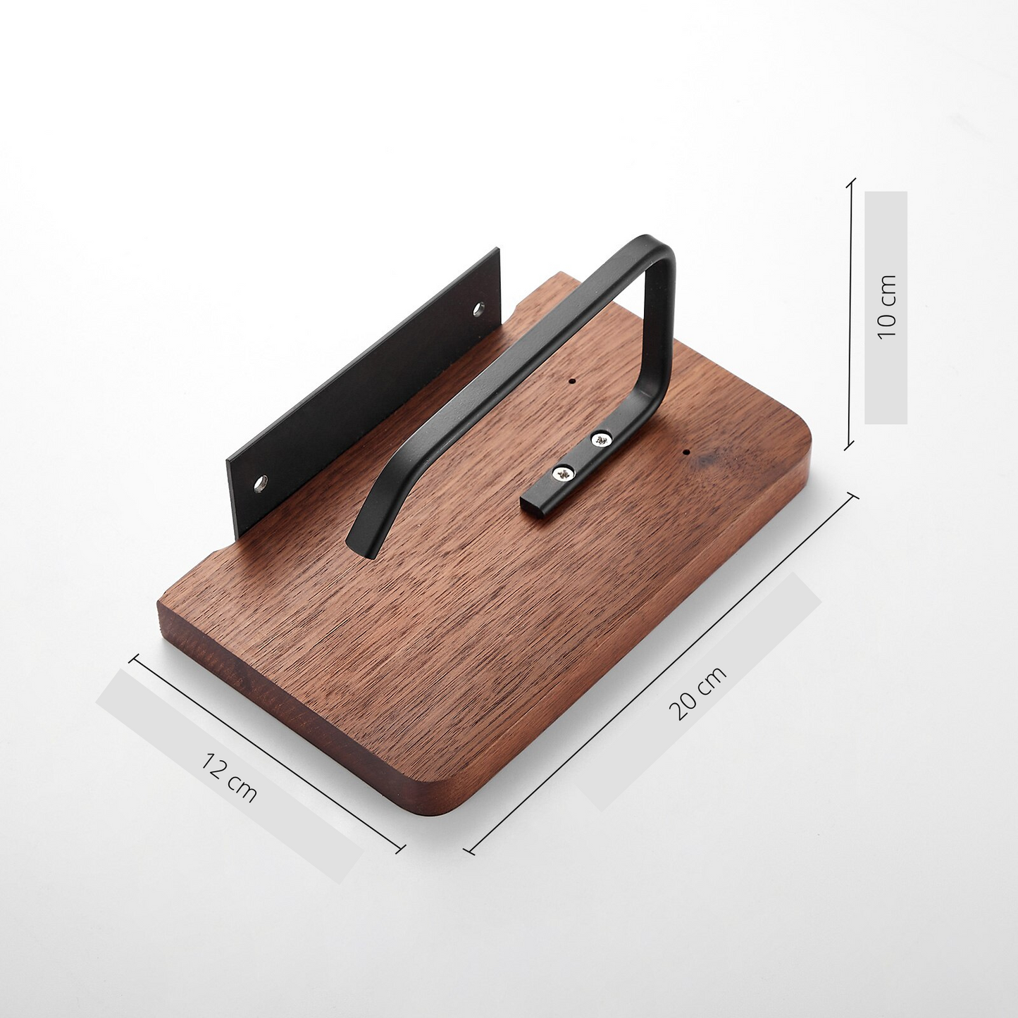 Modern Wood Toilet Paper Holder