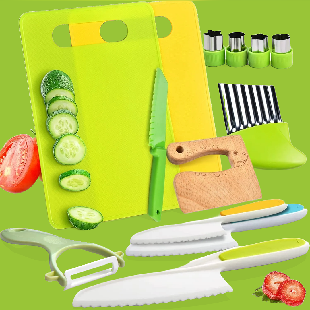 Fun Kids Cooking Utensils Set - Befez