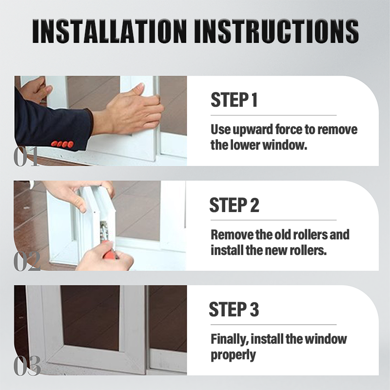 Easy Glide Window Sliding System