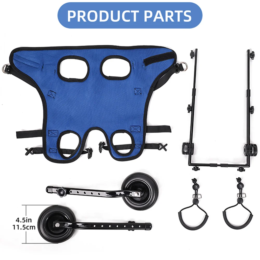 Pet Wheelchair for Dogs with Hind Leg Support