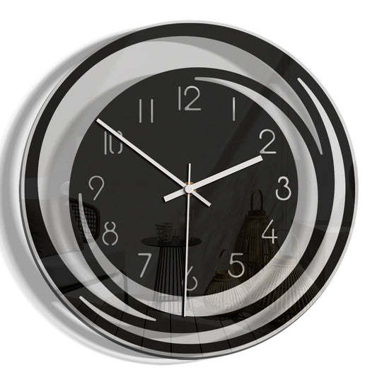 Simple Quiet Wall Clock in Acrylic - Contemporary Design - Befez