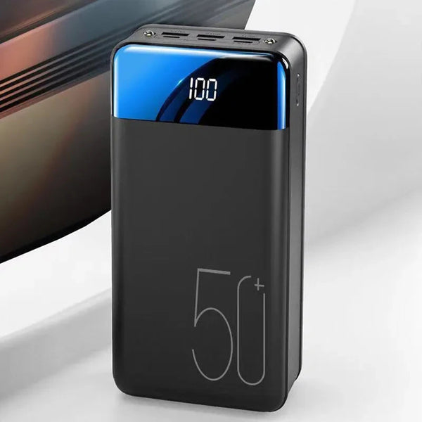 Portable 50000mAh Fast Charge Power Bank for Laptop Phone - Befez