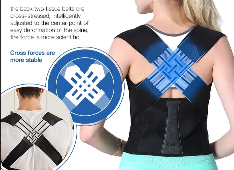 Befez | Adjustable Back Support Posture Brace - Befez