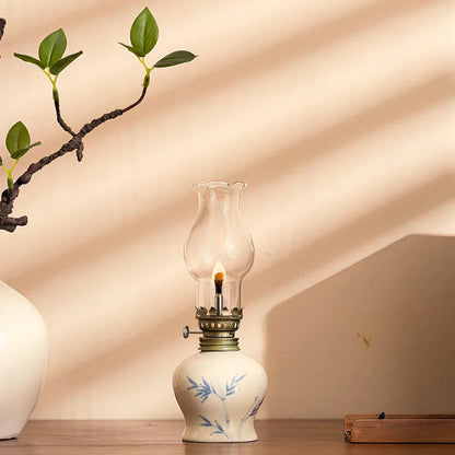 Classic Bronze Table Lantern