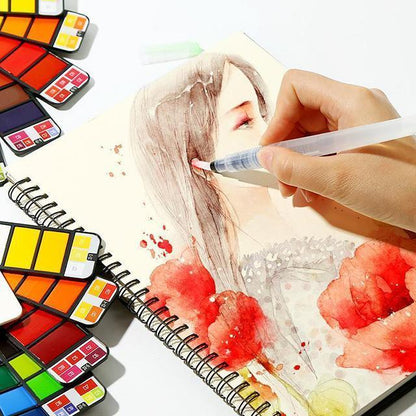 Compact Travel Watercolor Paint Sets