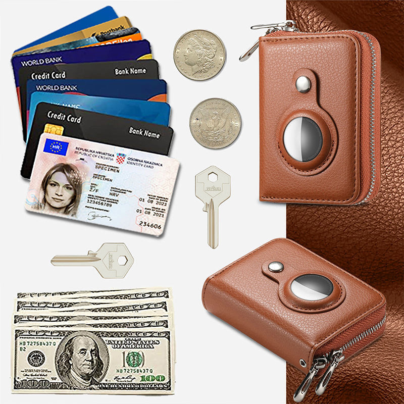 Smart RFID Leather Card Wallet
