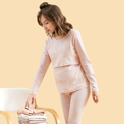 Cozy Maternity Dress for Lounging at Home
