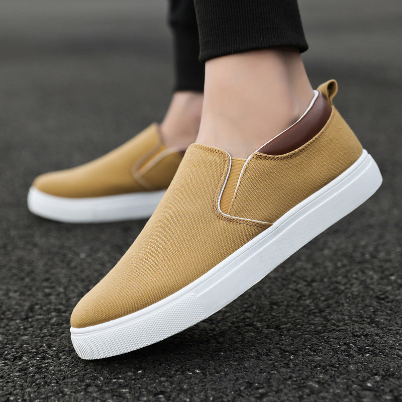 Casual Canvas Mens Slip On Shoes