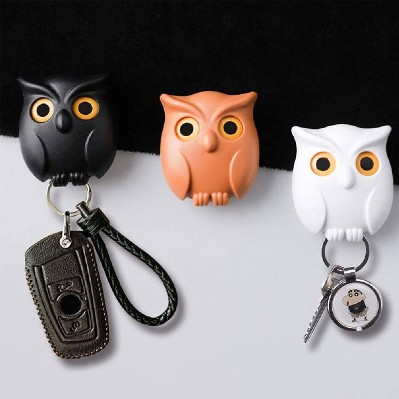 Cute Owl Wall Key Holder