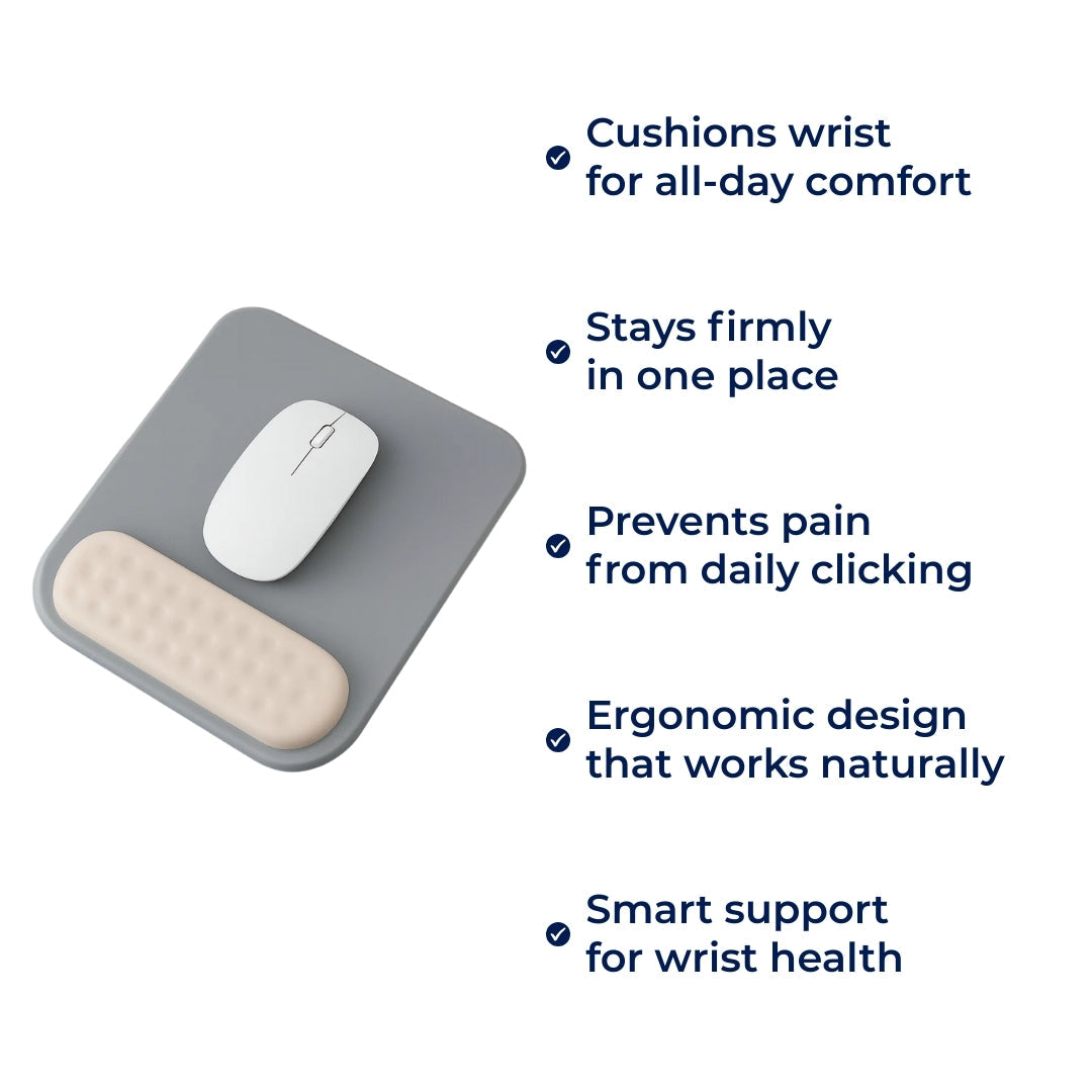 Comfortable Wrist Rest Silicone Pad for Office Gaming