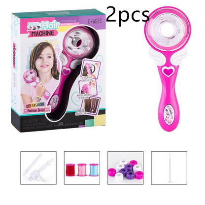 Fun Kids Hair Braider Kit with Beads & Accessories